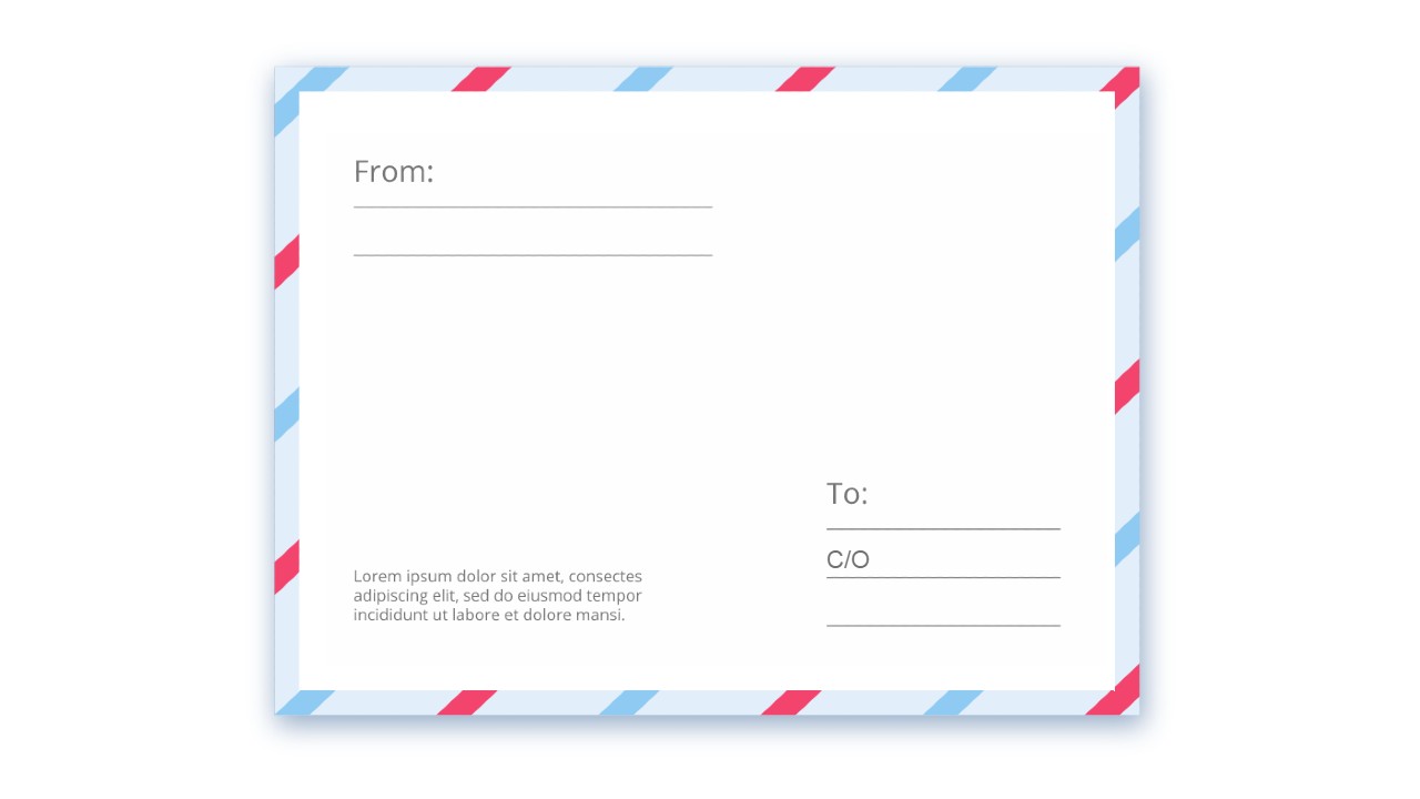 use c o in mailing address
