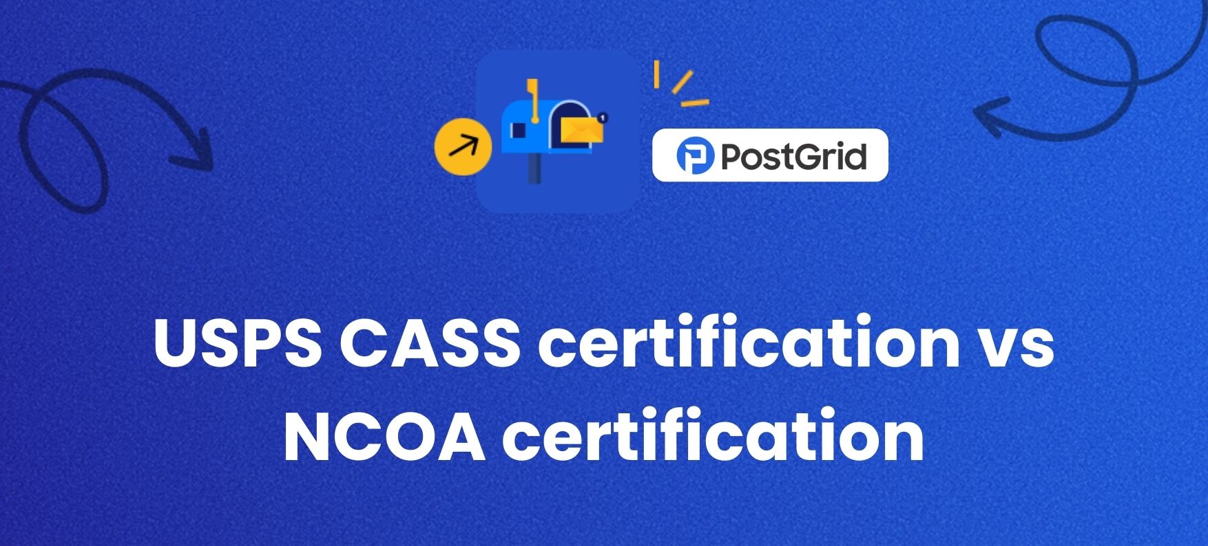 USPS CASS certification vs NCOA certification