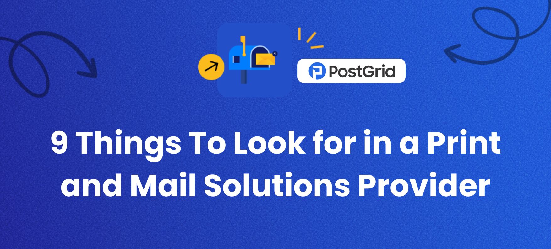 print and mail solution provider