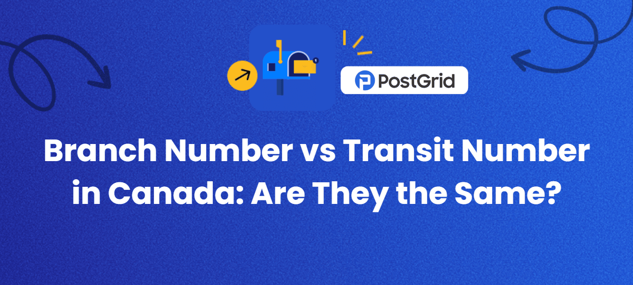 Branch Number vs Transit Number vs Routing Number